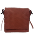 Messenger intrecciato, 550&euro;, Rosado, Animal - Piel, Vista frontal